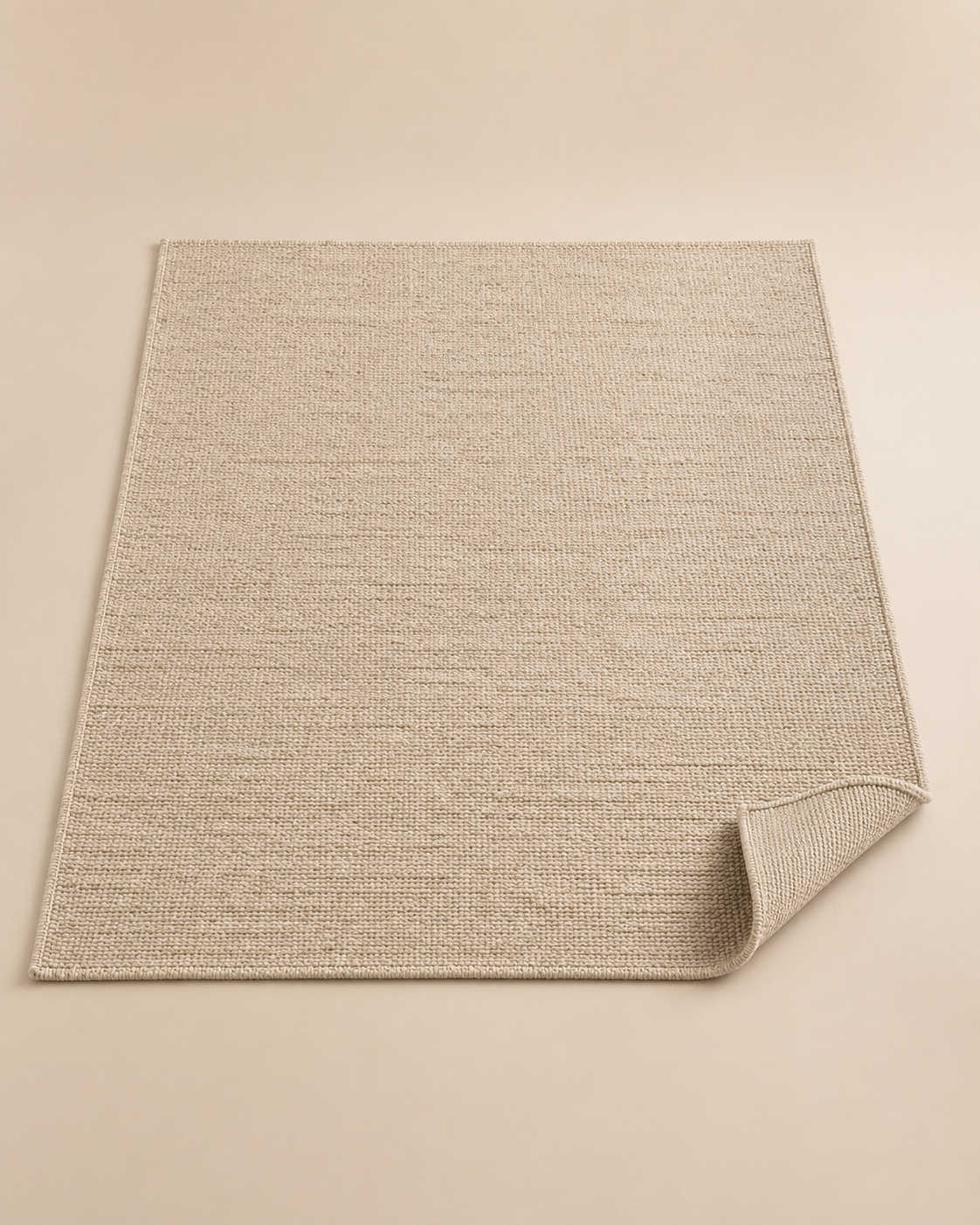 Beige Woven Area Rug