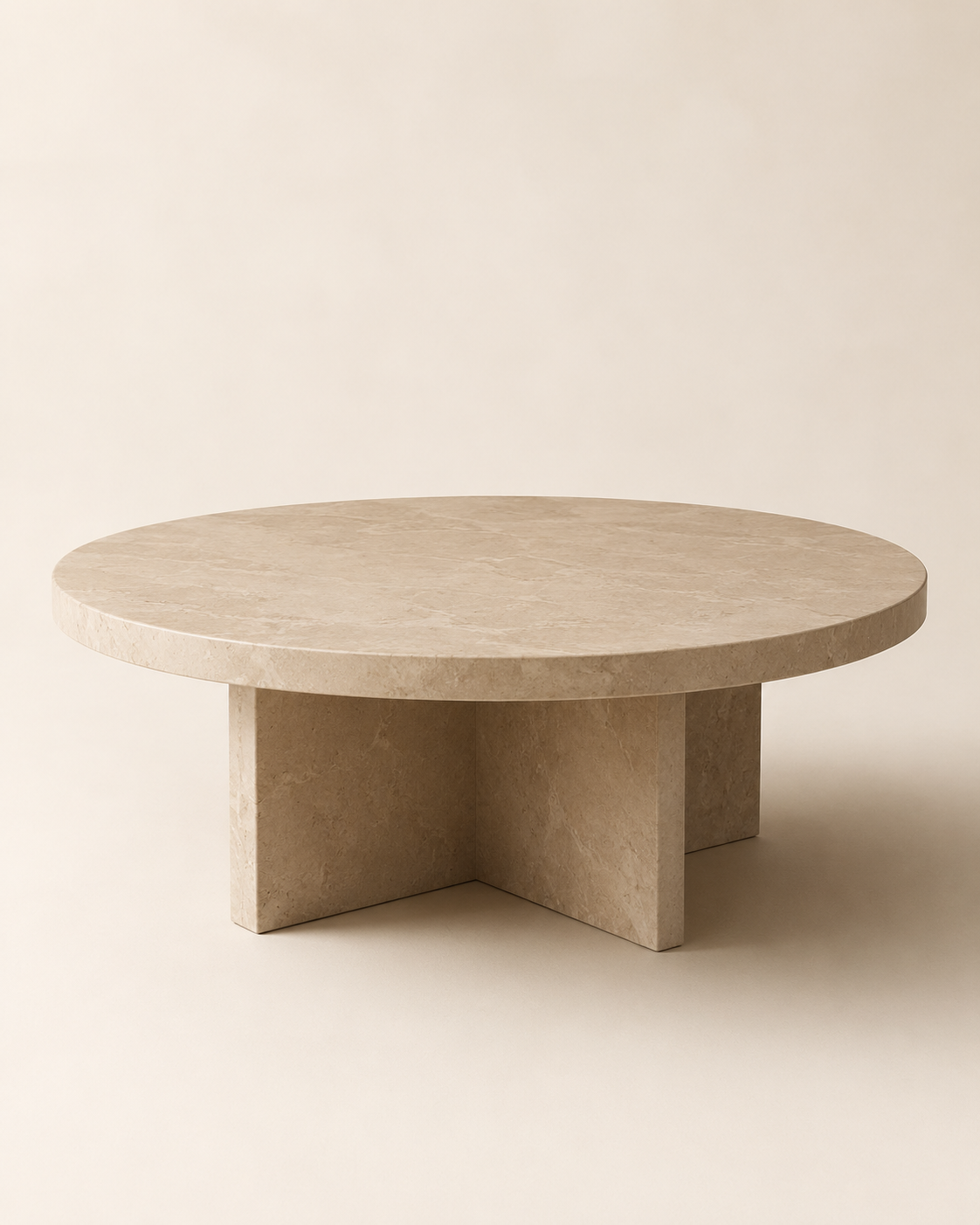 Marble Round Coffee Table