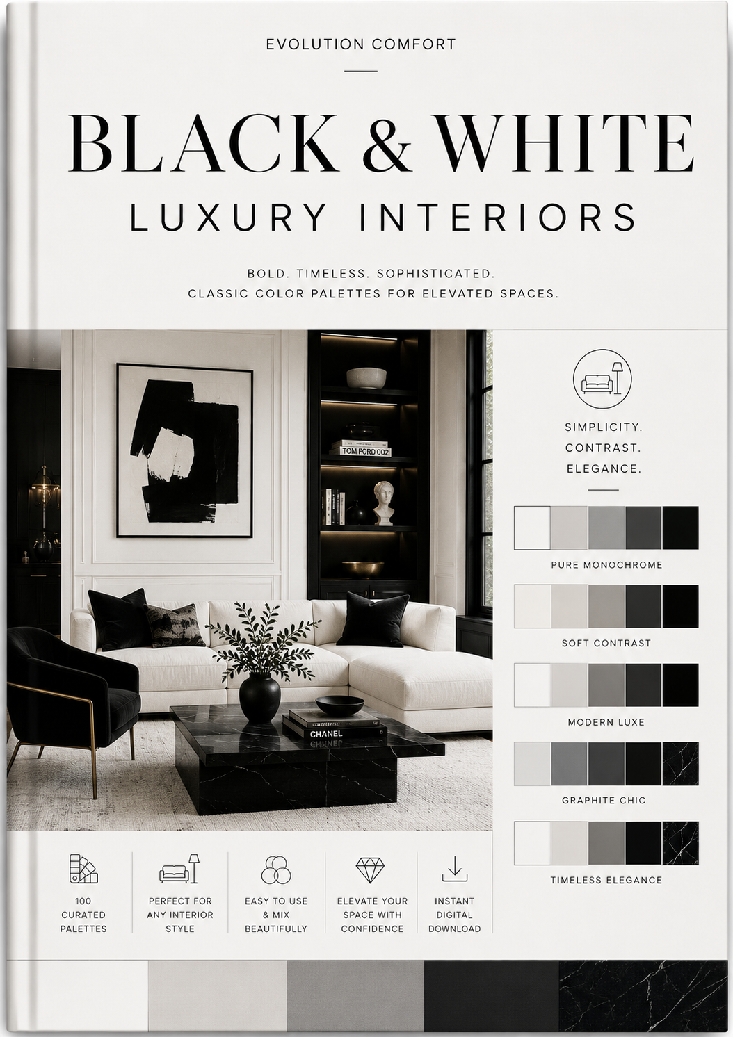 Black & White Luxury Interiors