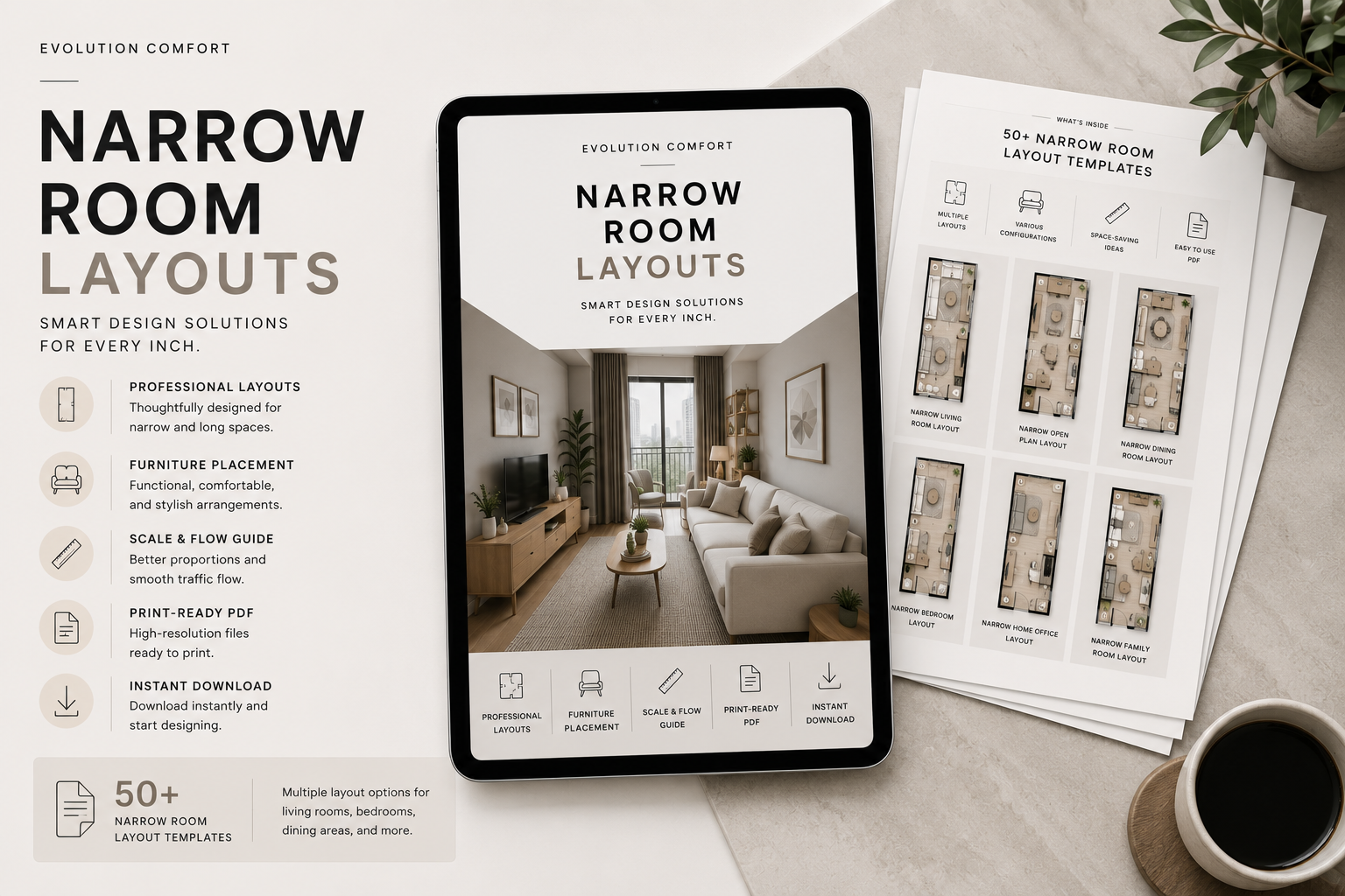 Narrow Room Layouts