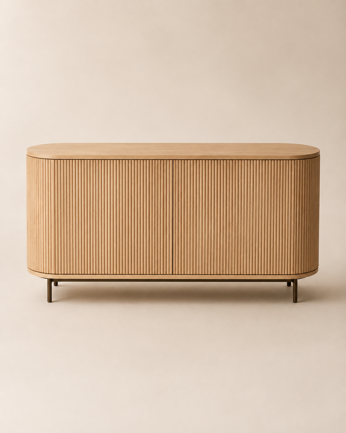 Slatted Oak Sideboard